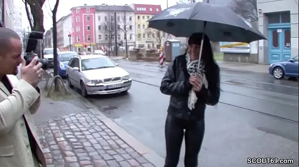 Titta på Teeny is approached on the street and fucked for money mega Tube