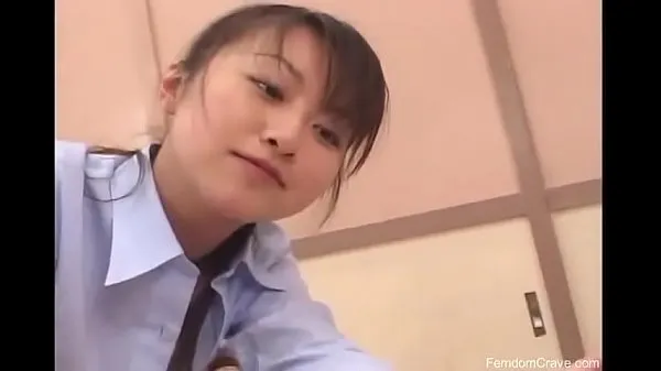 Sledujte Asian teacher punishing bully with her strapon mega Tube