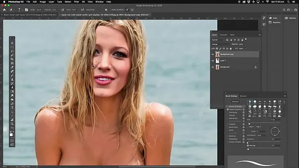 Watch Blake Lively nude "The Shaddows" in photoshop mega Tube