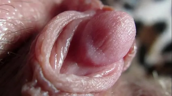 Watch Extreme close up on my huge clit head pulsating mega Tube