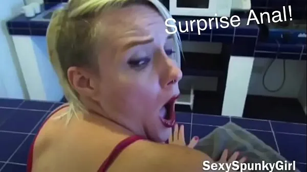 Watch Anal Surprise While She Cleans The Kitchen: I Fuck Her Ass With No Warning mega Tube