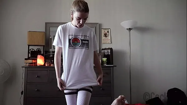 Watch Seductive Step Sister Fucks Step Brother in Thigh-High Socks Preview - Dahlia Red / Emma Johnson mega Tube