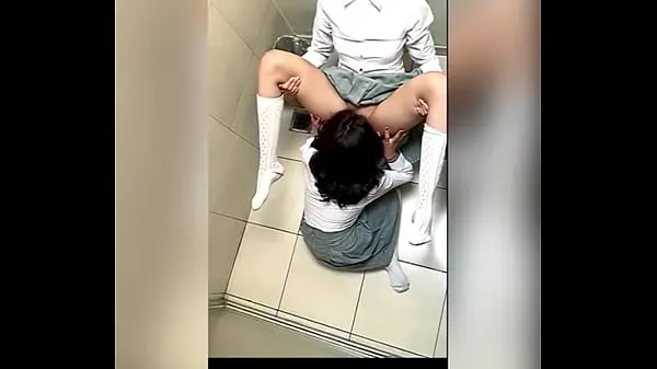Watch Two Lesbian Students Fucking in the School Bathroom! Pussy Licking Between School Friends! Real Amateur Sex! Cute Hot Latinas mega Tube