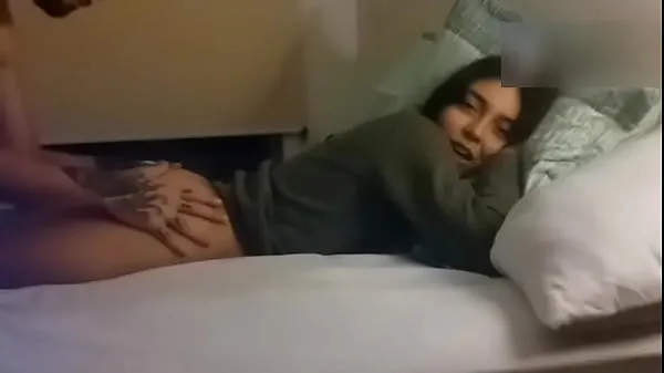 Watch BLOWJOB UNDER THE SHEETS - TEEN ANAL DOGGYSTYLE SEX mega Tube