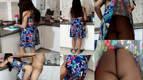 Watch step Daddy Won't Please Tell You Fucked Me When I Was Cooking - Stepdad Bravo Takes Advantage Of His Stepdaughter In The Kitchen mega Tube