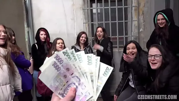 Watch CzechStreets - Teen Girls Love Sex And Money mega Tube