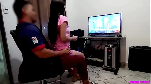 Watch If my stepcousin wants to play on my PC, she has to do it sitting on my legs - my perverted StepCousin cheated on me mega Tube