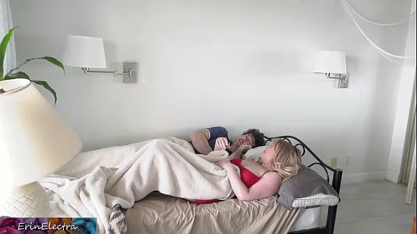 Watch Stepmom shares a single hotel room bed with stepson mega Tube