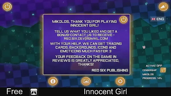 Watch Innocent Girl p2(Paid steam game) Sexual Content,Nudity,Casual,Puzzle,2D mega Tube