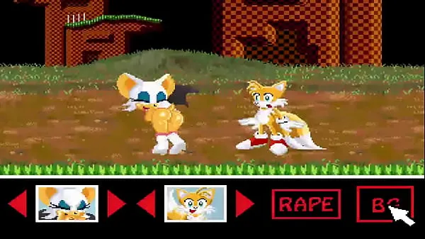 Watch Tails well dominated by Rouge and tremendous creampie mega Tube