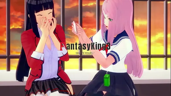 Watch Hinata Hyuga and Sakura Haruno love triangle | Hinata is my girl but sakura get jealous | Naruto Shippuden | Free mega Tube
