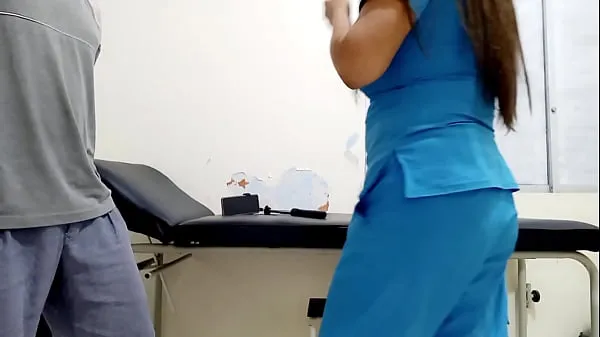 The sex therapy clinic is active!! The doctor falls in love with her patient and asks him for slow, slow sex in the doctor's office. Real porn in the hospital mega Tube'u izleyin